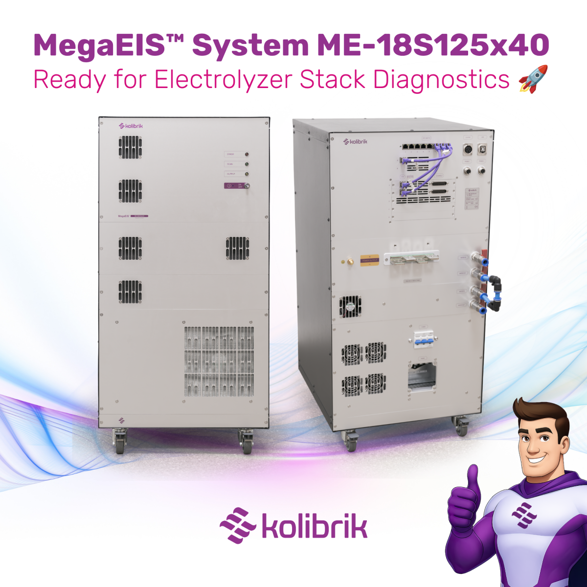 MegaEIS™ SystemME-18S125x40 for Electrolyzers MegaEIS™ SystemME-18S125x40 for Electrolyzers