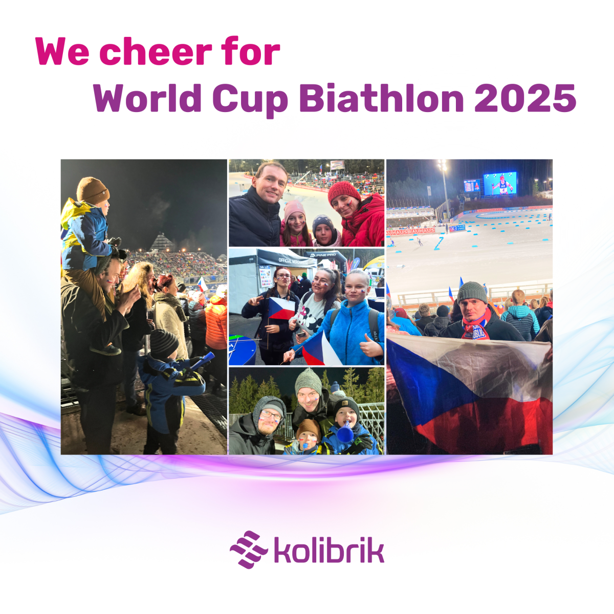 Kolibrik at World Cup Biathlon 2025 Kolibrik at World Cup Biathlon 2025 in Nové Město na Moravě, Czech Republic