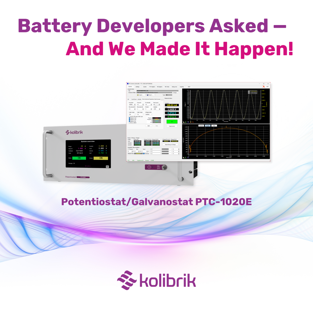 🔋 Battery developers asked — and we made it happen! 🔋