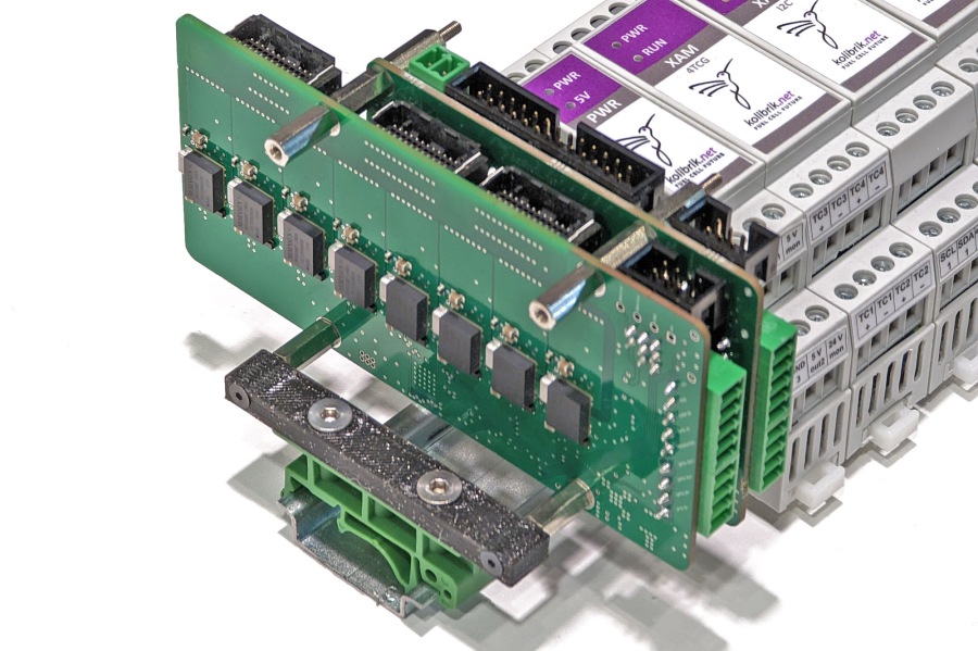 Cell Voltage Monitoring CVM-S64H set with DIN modules