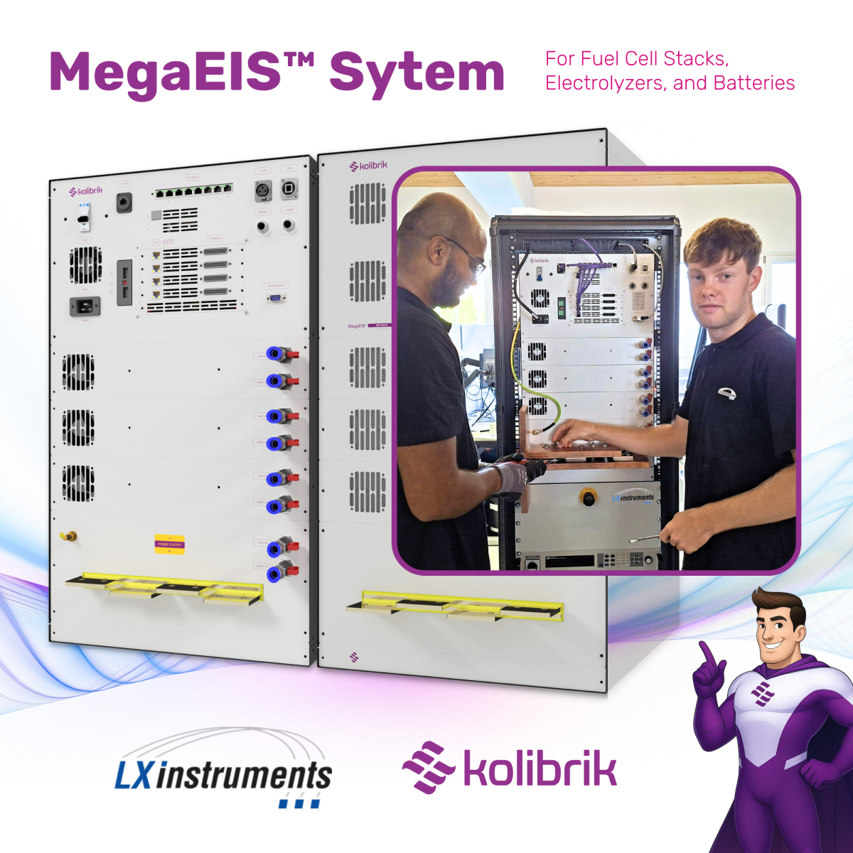 LXinstruments train team members with MegaEIS