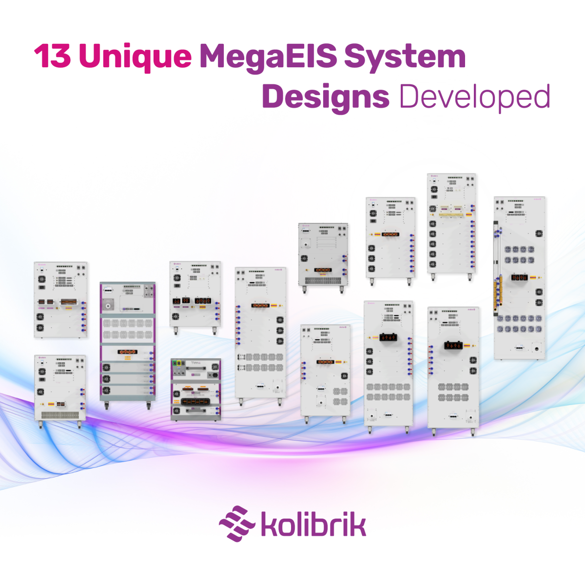 13 Unique MegaEIS System Designs Developed 