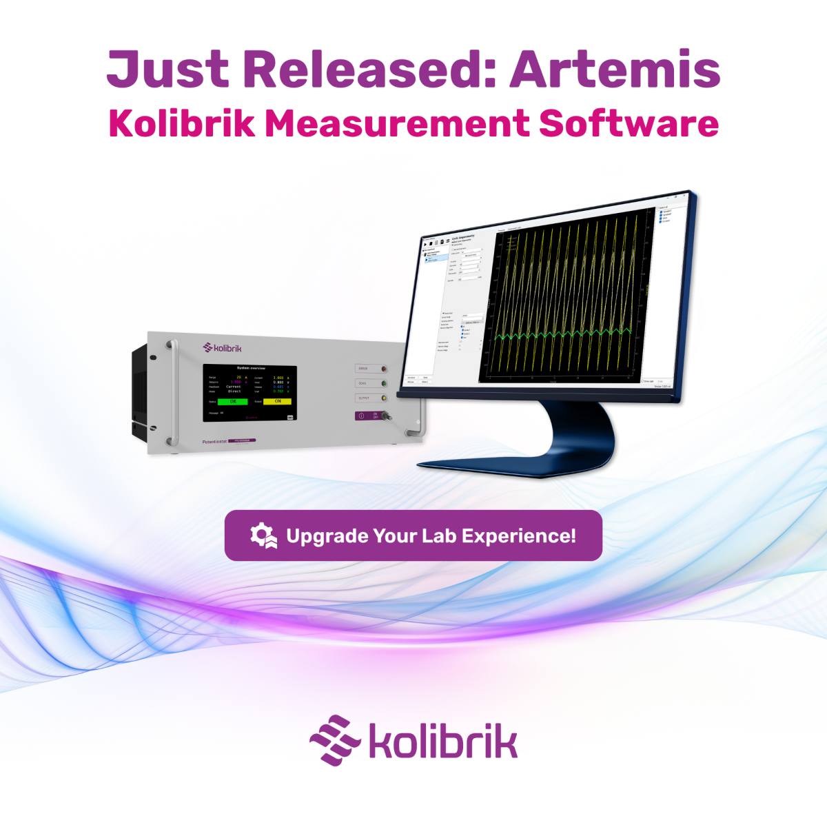 Just Released: Artemis – The New Kolibrik Measurement Software